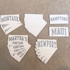 Brandy Melville 4 pack sticker